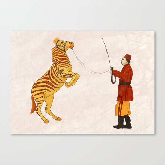 Zebra Canvas Print