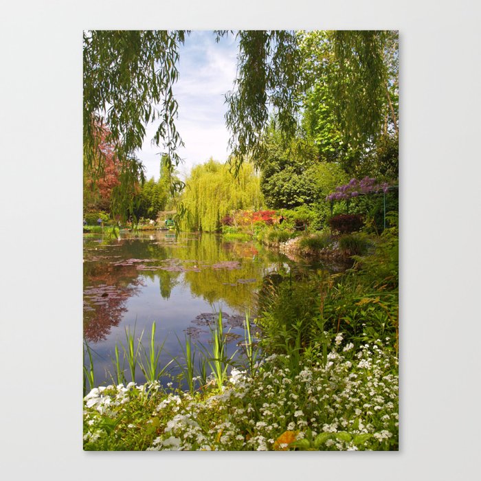 Springtime at Giverny Canvas Print