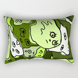 Greens Rectangular Pillow