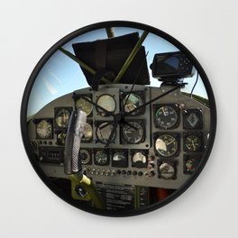 cockpit Wall Clock