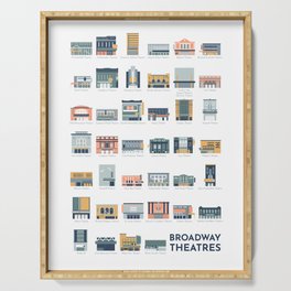 Broadway Theatres Serving Tray