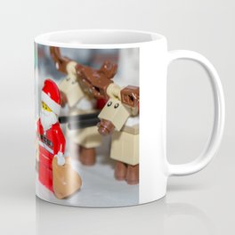 Santa and Rudolf Coffee Mug | Classic, Figure, Holiday, Photo, Saintnick, Claus, Building, Presents, Christmas, Minifigures 