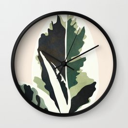 Ficus Wall Clock