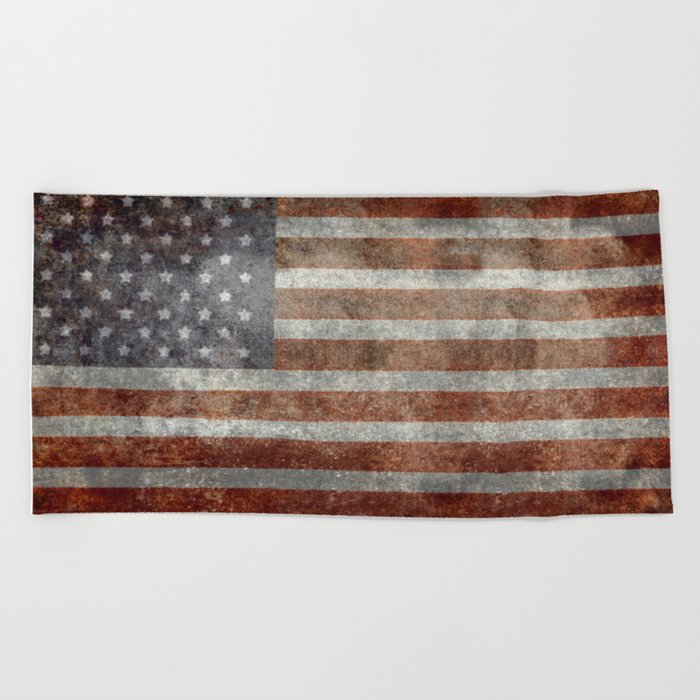 "Old Glory", The Star-Spangled Banner Beach Towel