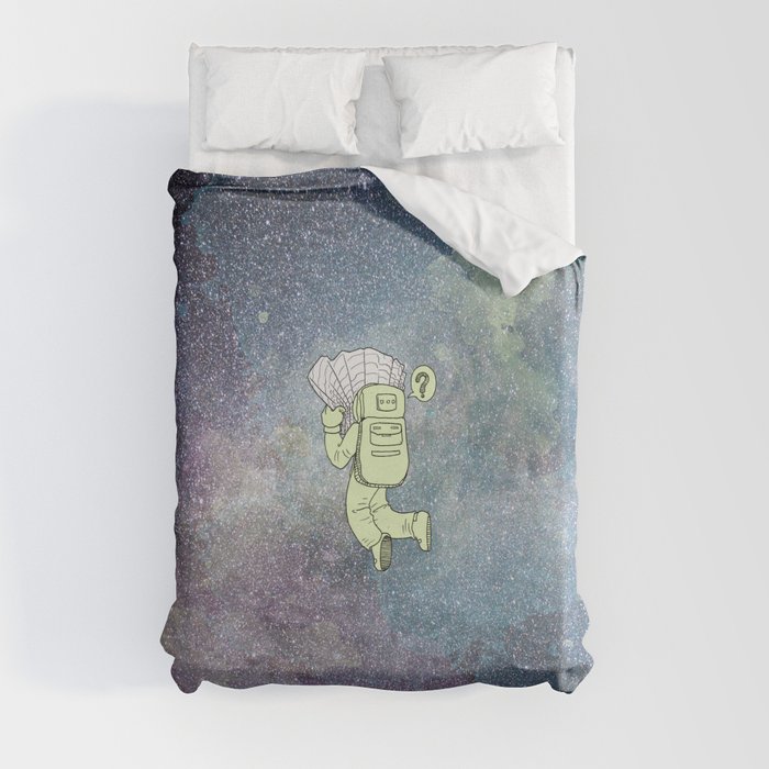 Lost in Space Duvet Cover