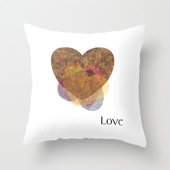 LOVE Throw Pillow