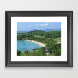 Caneel Bay, St. John, U.S. Virgin Islands Framed Art Print