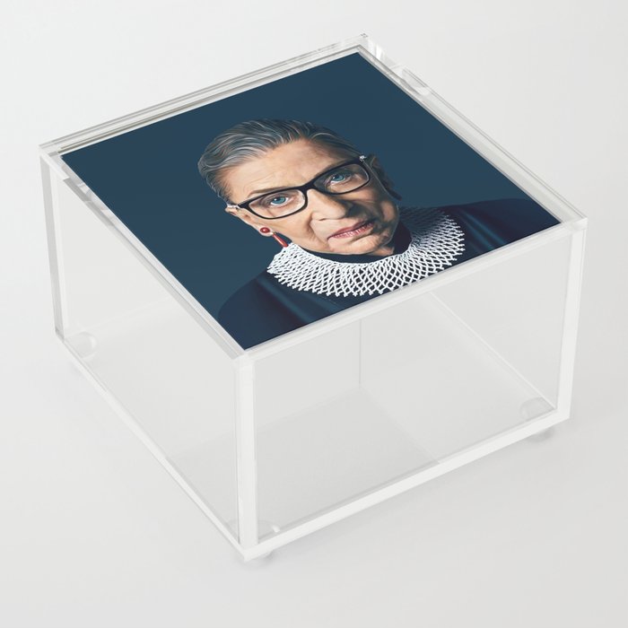 Ruth Bader Ginsburg Acrylic Box