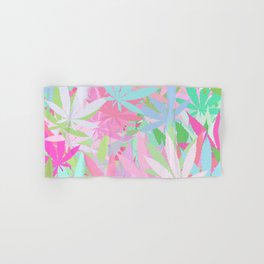 Cannabis Leaves Hand Bath Towels For Any Bathroom Decor Society6