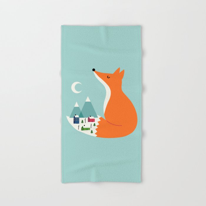 Winter dreams hand towels sales