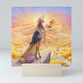 Goddess of the savannah Mini Art Print