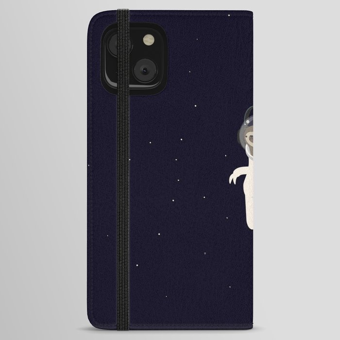 Astronaut Sloth iPhone Wallet Case