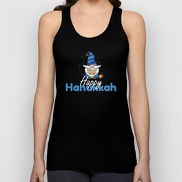 Elf Hanukkah Gnome Menorah 2021 Happy Hanukkah Unisex Tank Top