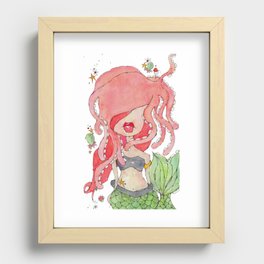 suki -- part of the merm story. Recessed Framed Print