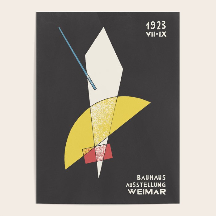 Bauhaus Art Exhibition Poster by SolarPrint Society6