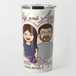 Kelly & Andrew personlised Travel Mug