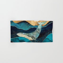 Blue Whale Hand & Bath Towel