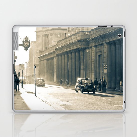 Old street that vanishes Laptop & iPad Skin