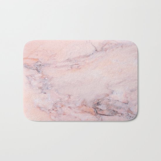 Blush Marble Bath Mat