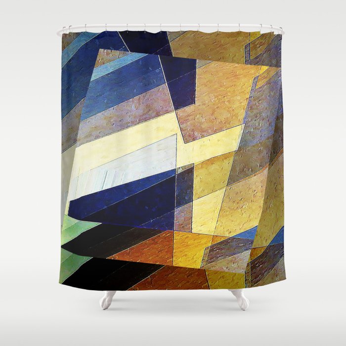Marble Mosaic Shower Curtain by Fringeman | Society6