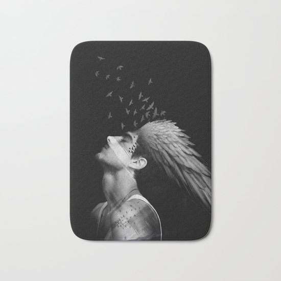 Icarus Dreaming Bath Mat