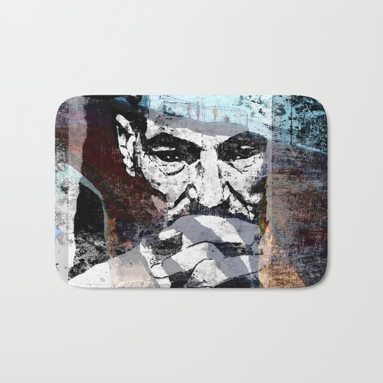 contemplation - original Bath Mat