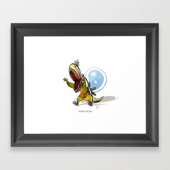 Dewchops Framed Art Print