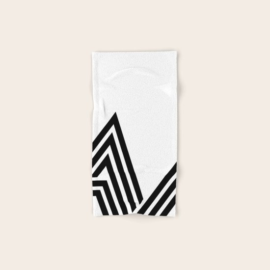 Hello V Hand & Bath Towel