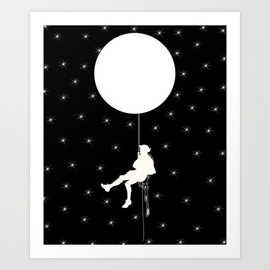 Moon Art Print
