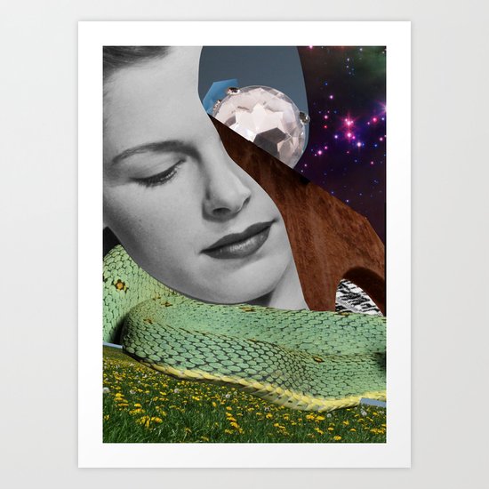 Dreaming by Zabu Stewart Art Print
