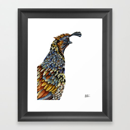 Quail Kreios 3 Framed Art Print