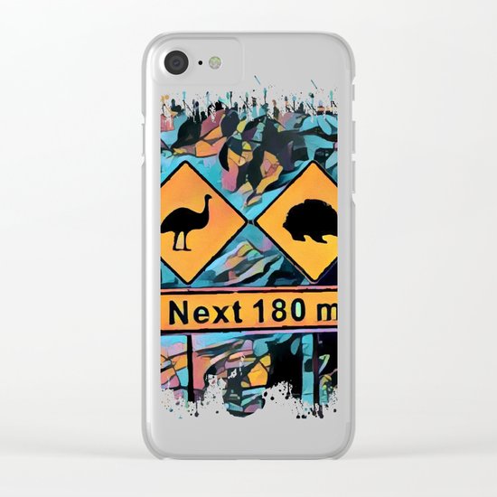 Animals Clear iPhone Case