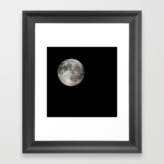 Moon Framed Art Print