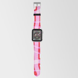 Strawberry Gingham Pattern Apple Watch Band