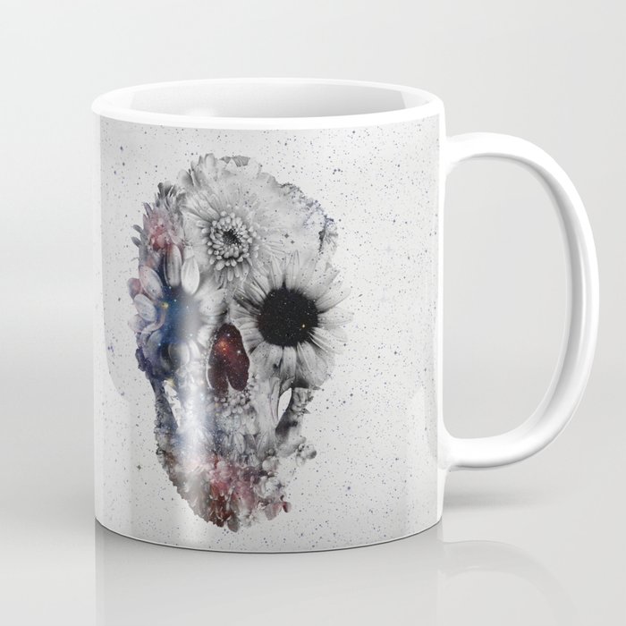 Floral Skull 2 Coffee Mug