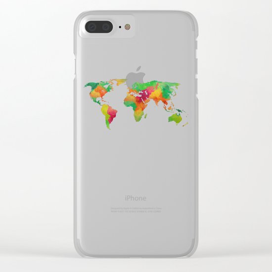 We are colorful Clear iPhone Case
