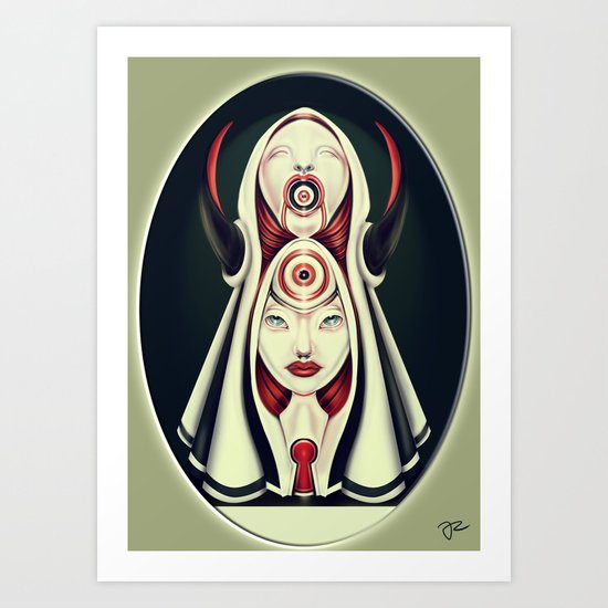 The Ward Art Print