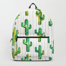 Golden Cacti Backpack