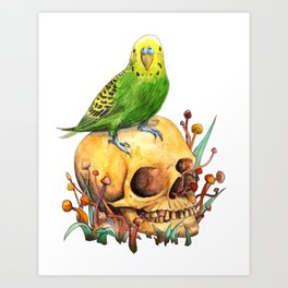 Birds Kill People Art Print