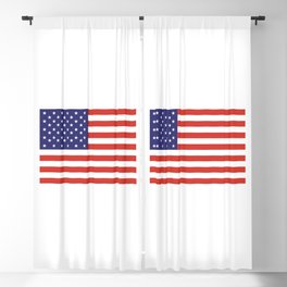 American Flag, Stars and Stripes. Pure and simple. Blackout Curtain