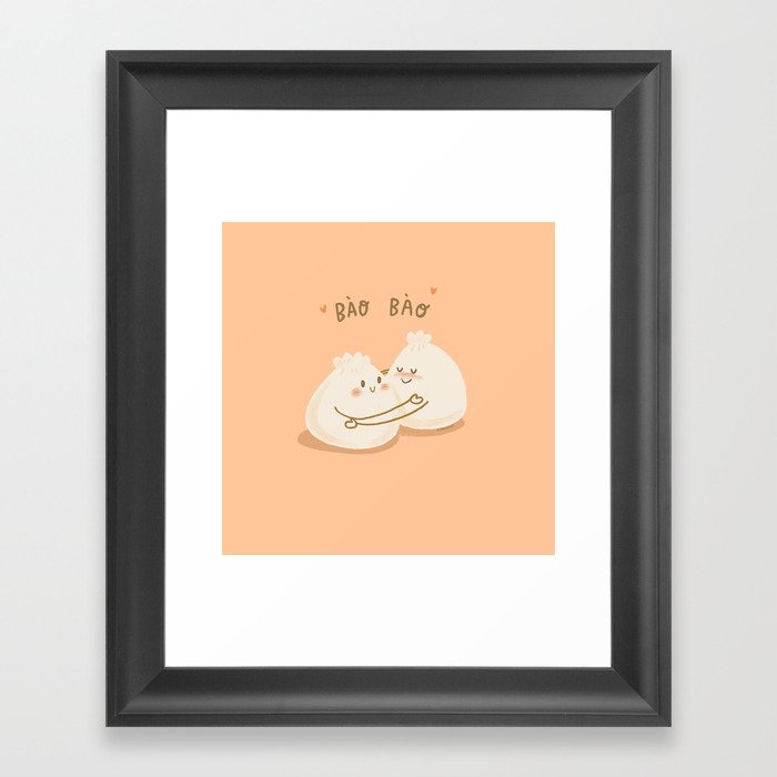 Bao Bao Framed Art Print