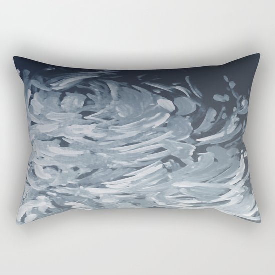 Abstract flowers 25 Rectangular Pillow