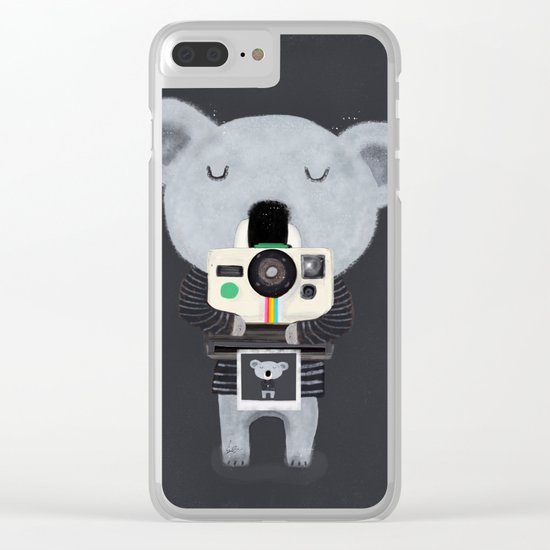koala cam Clear iPhone Case
