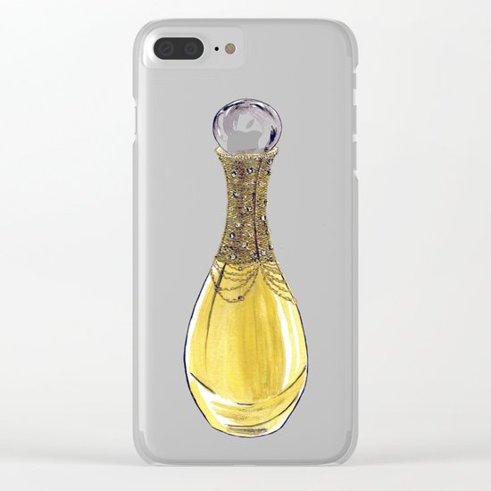 J'adore L'or Clear iPhone Case