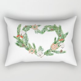 Nordic wreath Rectangular Pillow