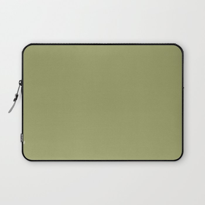 Azalea Heaven ~ Light Pea Green Laptop Sleeve