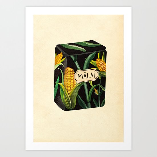 Cornmeal Art Print