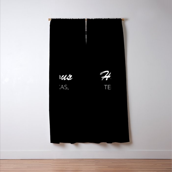 Houston Tx Blackout Curtain By Royalsecret Society6