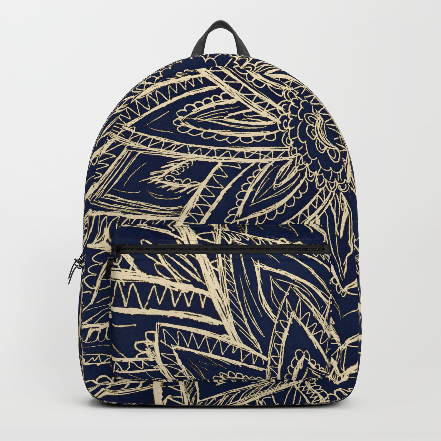 drawing on backpack