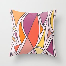 Geometric Pattern Throw Pillow